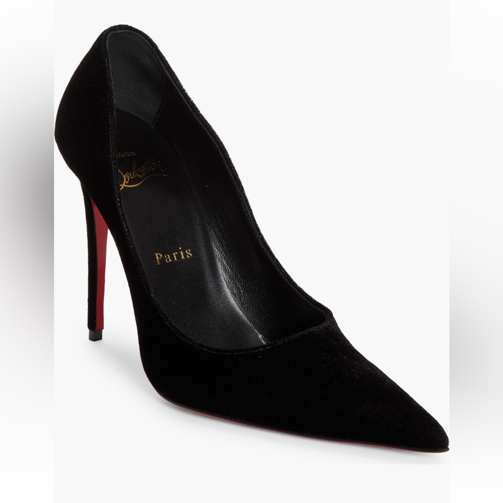 Kate velvet pump
